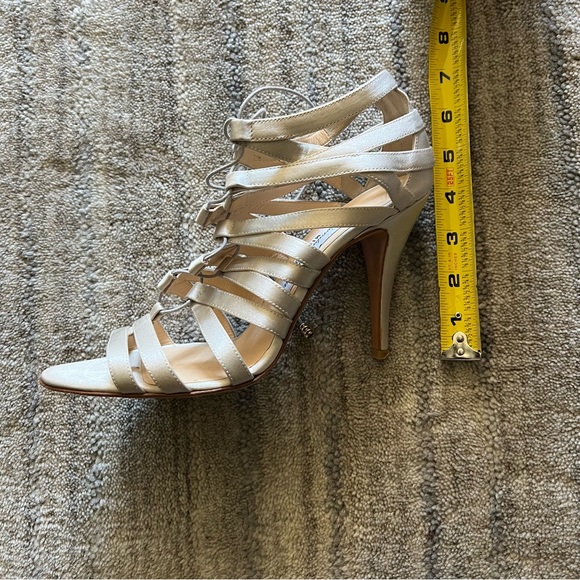 Bionda Castana Cage Lace Up Pump Stiletto Heel - Picture 6 of 6